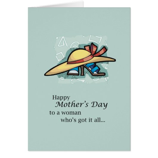 Mother's Day Hat Sandals (Front)