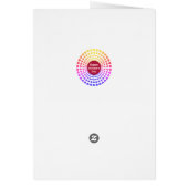Mother's Day Heart Circles Cards (Back)