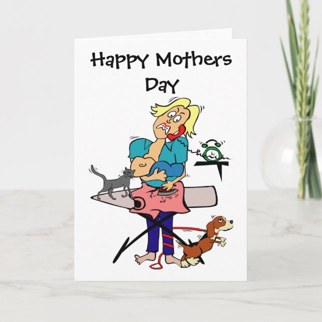 Mother's Day Humorous Card (Front)