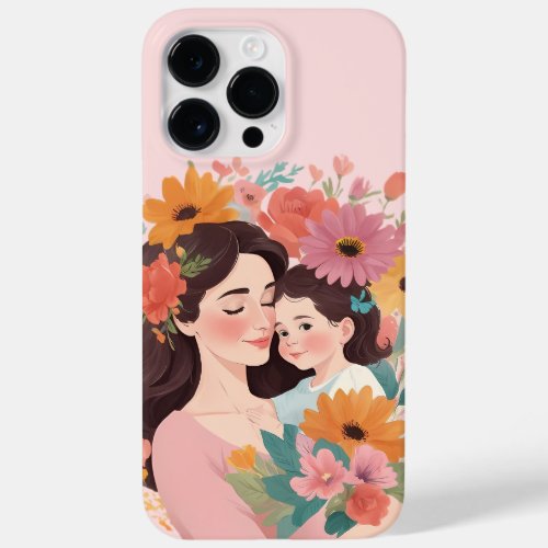 Mothers Day Illustrator Case_Mate iPhone 14 Pro Max Case