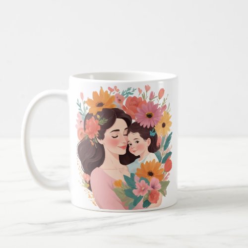 Mothers Day Illustrator Coffee Mug