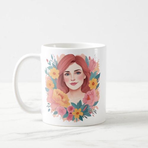 Mothers Day Illustrator Coffee Mug