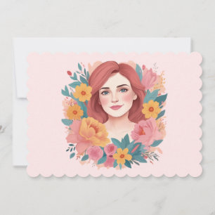 Mothers Day Illustrator Holiday Card