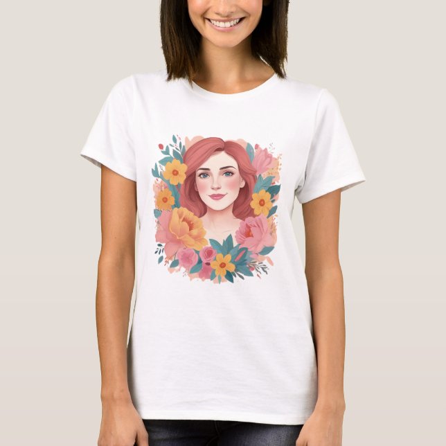 Mothers Day Illustrator T-Shirt (Front)