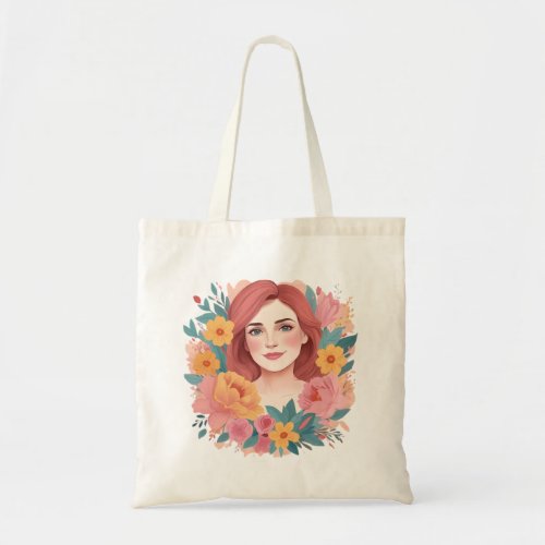 Mothers Day Illustrator Tote Bag