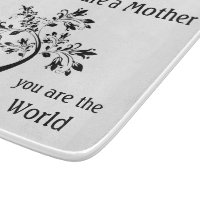 Mother's Day Cutting Board with Saying