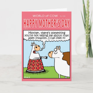 Mother's Day Invasion. Card