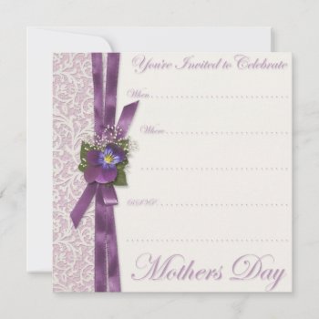 Mother's Day Invitation by angelworks at Zazzle