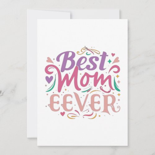 Mothers Day Invitation Card Eternal Love