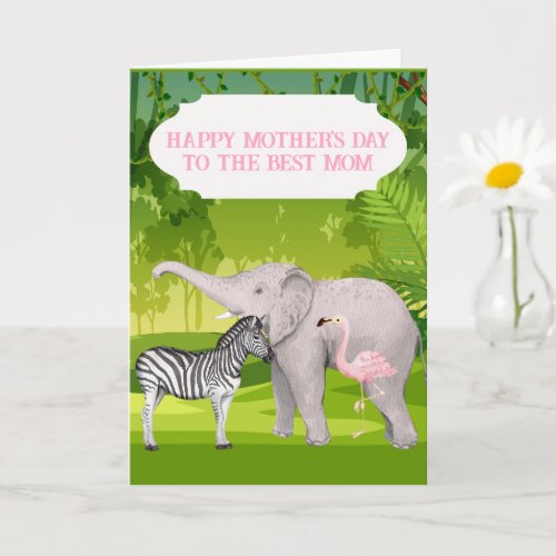 Mothers Day Jungle Safari from KidsFamily Card