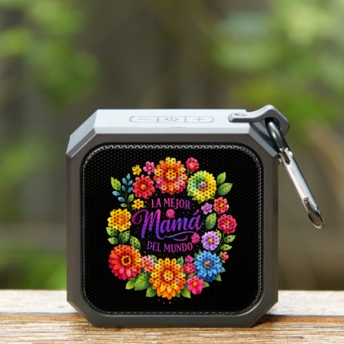 Mothers Day La Mejor Mama Del Mundo Bluetooth Speaker