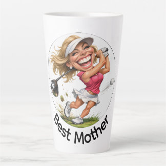 Mother's Day Large Golf Latte Mug