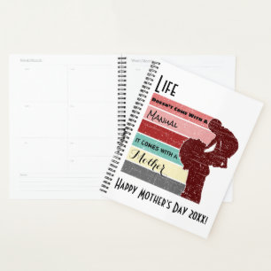 Mother's Day Life Doesn't Come with a Manual Planner