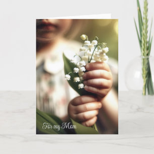 Mother's Day Lily of the Valley Bunch Card