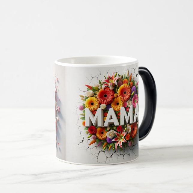 Mothers Day LOVE 3D Color Morph Mug (Front Right)
