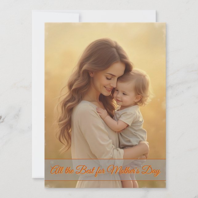 Mother's Day Love – A Moment of Pure Joy (Front)