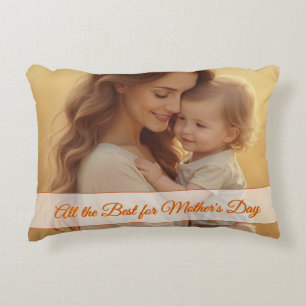 Mother's Day Love – A Moment of Pure Joy Accent Pillow