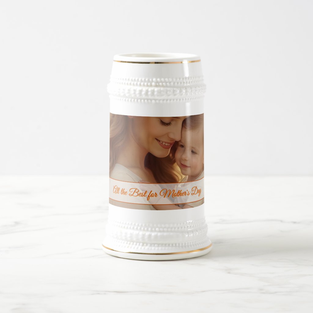 Mother's Day Love – A Moment of Pure Joy Beer Stein