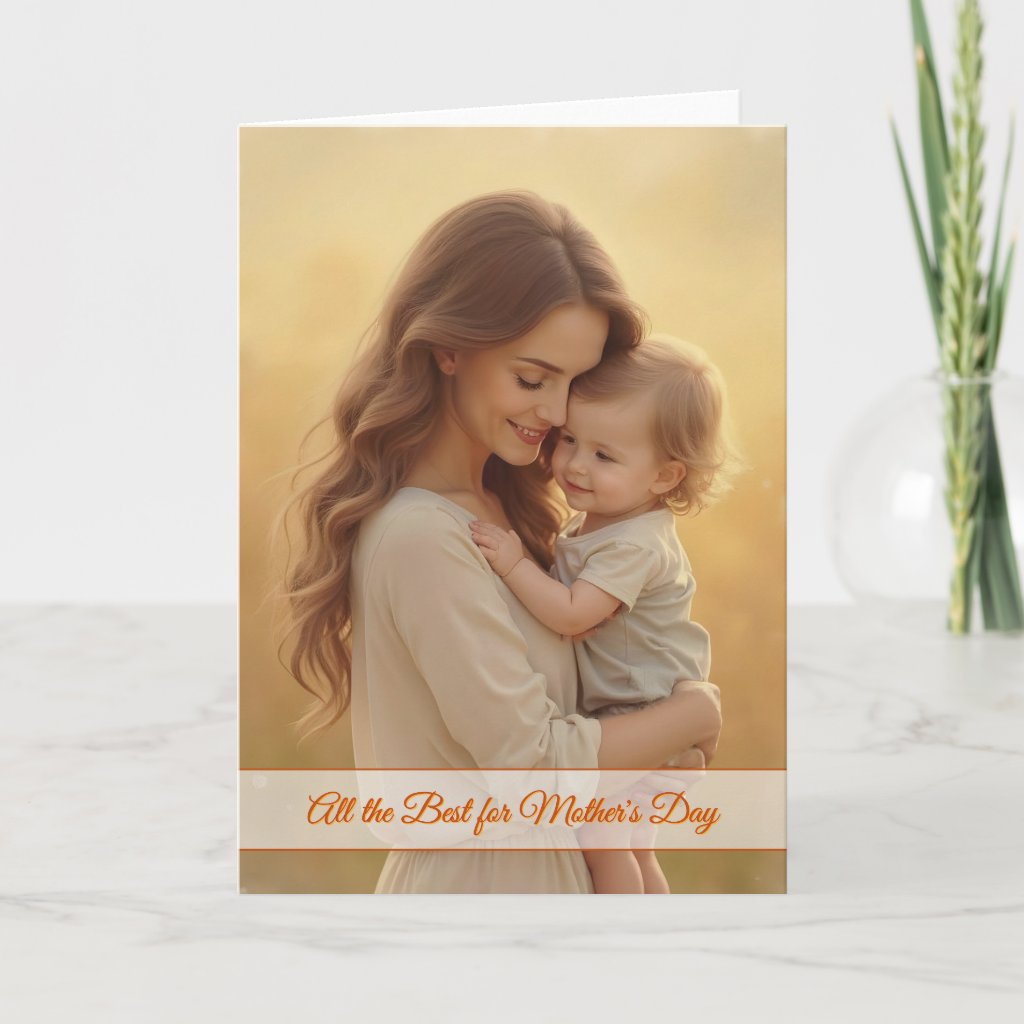 Mother's Day Love – A Moment of Pure Joy Card
