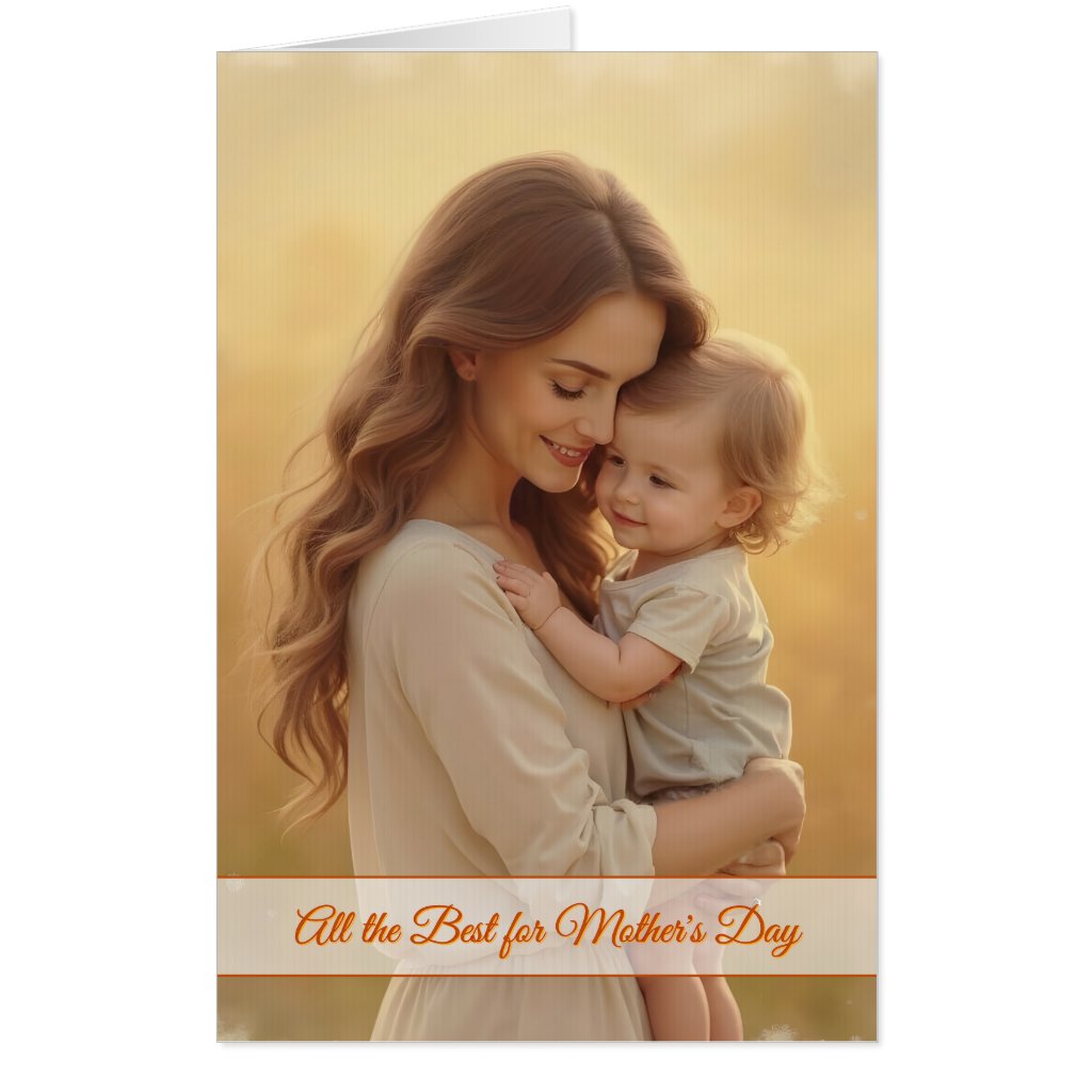 Mother's Day Love – A Moment of Pure Joy Card