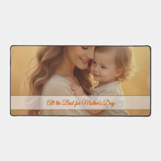 Mother's Day Love – A Moment of Pure Joy Desk Mat