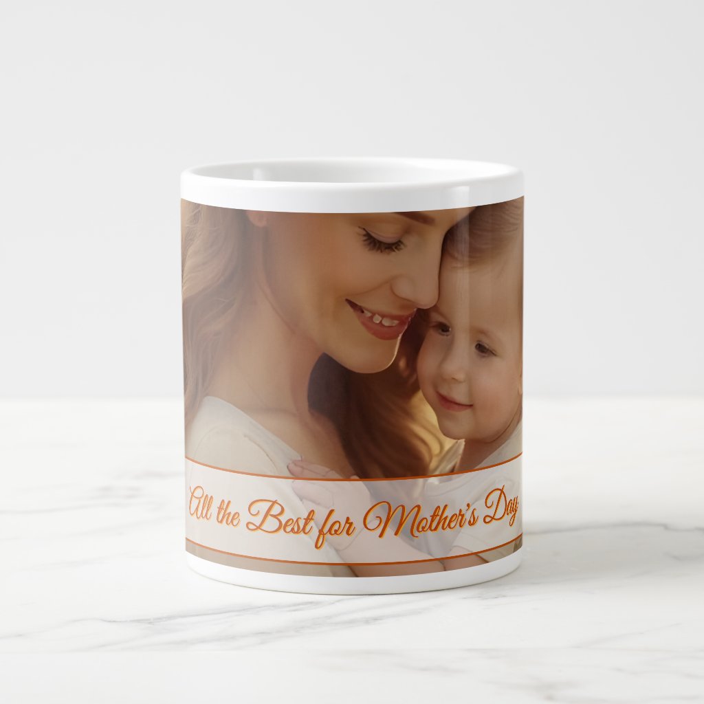 Mother's Day Love – A Moment of Pure Joy Giant Coffee Mug