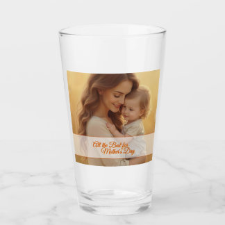 Mother's Day Love – A Moment of Pure Joy Glass