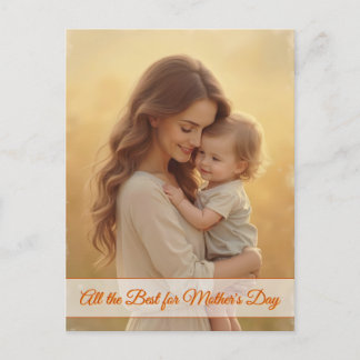 Mother's Day Love – A Moment of Pure Joy Holiday Postcard