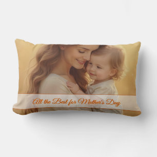 Mother's Day Love – A Moment of Pure Joy Lumbar Pillow