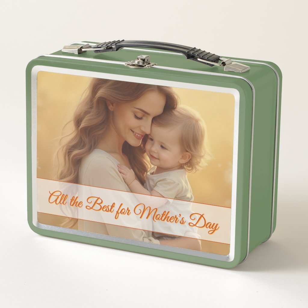 Mother's Day Love – A Moment of Pure Joy Metal Lunch Box