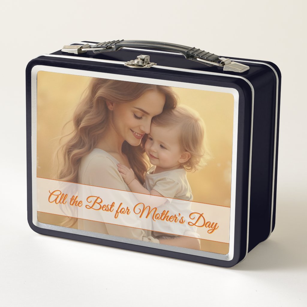Mother's Day Love – A Moment of Pure Joy Metal Lunch Box