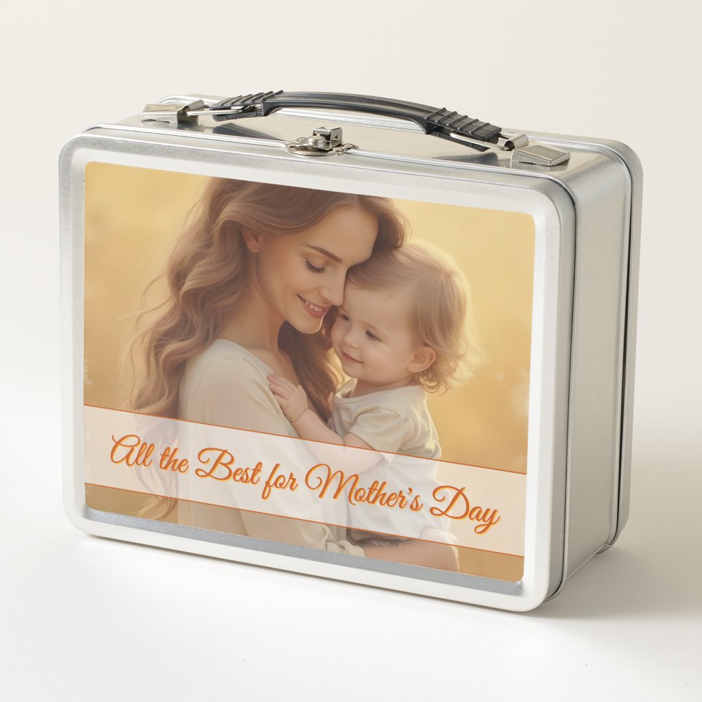Mother's Day Love – A Moment of Pure Joy Metal Lunch Box