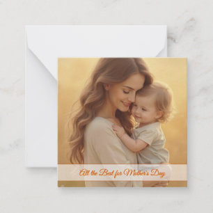 Mother's Day Love – A Moment of Pure Joy Note Card