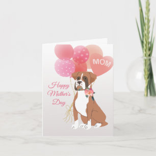 Mother's Day Love from your Boxer Dog Card