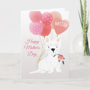 Mother's Day Love from Your Westie Dog Card