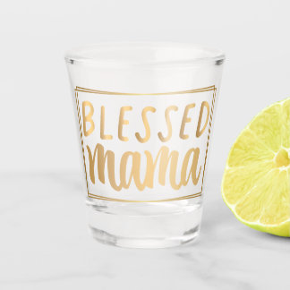 Mothers Day Love Mom Shot Glass