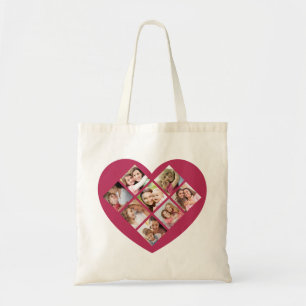 Mother's Day Love Photo Collage Tote Bag
