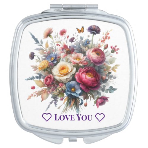  Mothers Day Love You  Compact Mirror