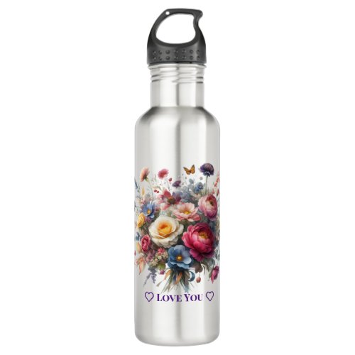  Mothers Day Love You  Stainless Steel Water Bottle