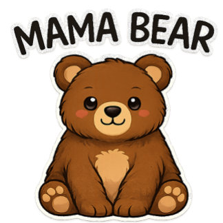 Mother's Day Mama Bear Card
