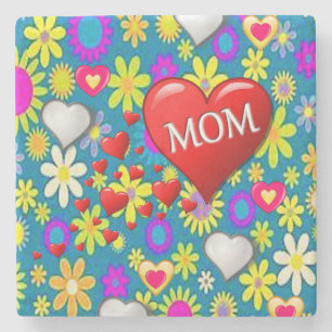 Mother's Day Marble Stone Coaster
