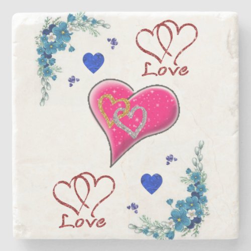 Mothers Day Marble Stone Coaster