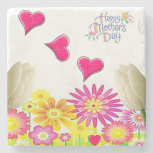 Mother's Day Marble Stone Coaster
