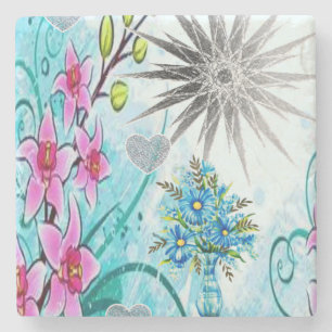 Mother's Day Marble Stone Coaster