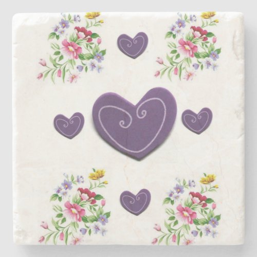 Mothers Day Marble Stone Coaster