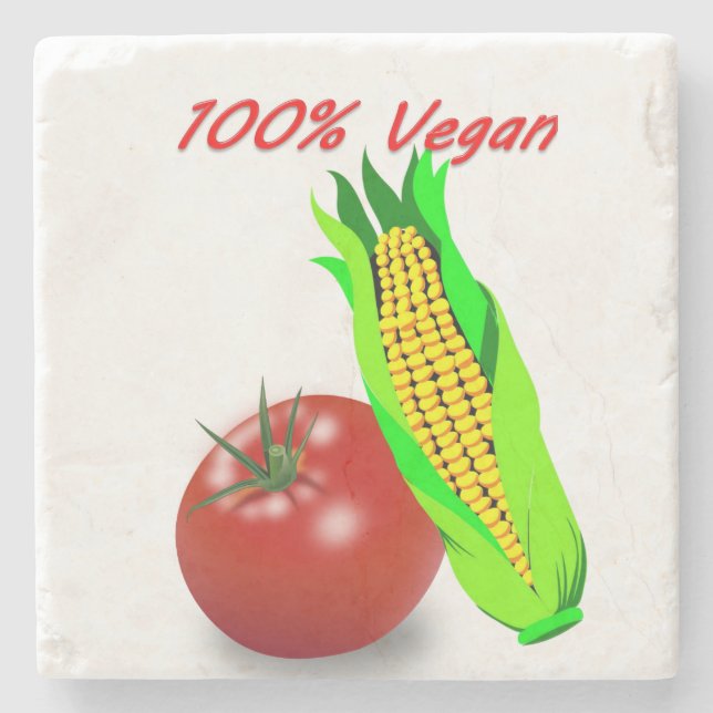 Mother's Day Marble Stone Coaster 100% Vegan (Front)