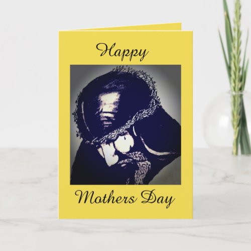 MOTHERS DAY MAY GOD BLESS YOU card