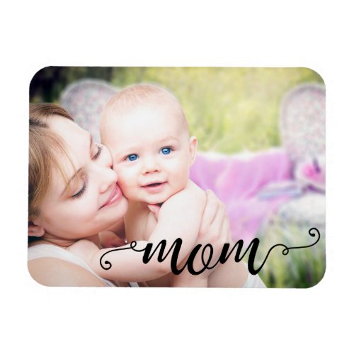 Mothers Day Mom Custom Photo Personalized Gift Magnet