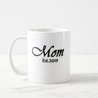 Mothers Day Mom Est 2019 Coffee Mug