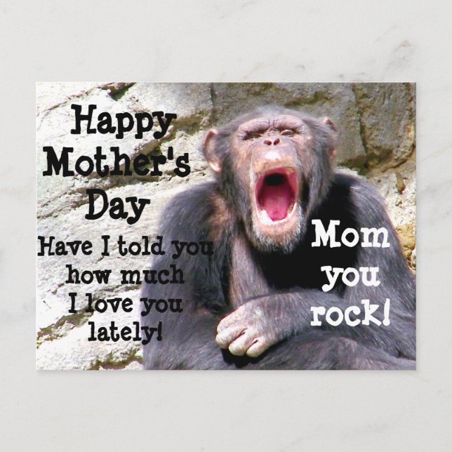 Mother's Day,Mom you rock!_ Postcard (Front)